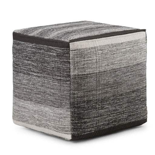 Naya - Upholstered Cube Pouf - R&R Furniture Gallery (Fountain Valley, CA)