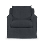 Classic Home Cassiano swivel chair with a modern design, featuring a cushioned seat and a rounded backrest for comfort.