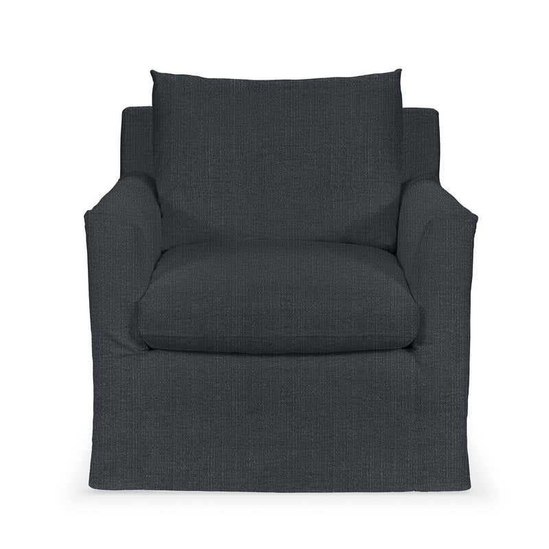 Classic Home Cassiano swivel chair with a modern design, featuring a cushioned seat and a rounded backrest for comfort.