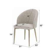 Cora - Side Chair (Set of 2) - R&R Furniture Gallery (Fountain Valley, CA)