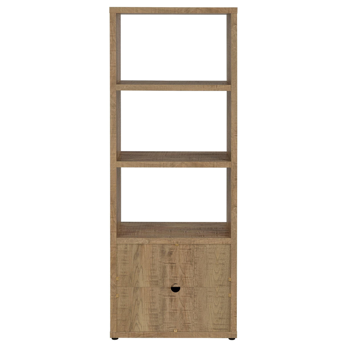 Noriega - 3 Piece TV Entertainment Center, Open & Concealed Storage - Wood