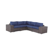 Modern Rattan Wicker Seating Group With Cushions - R&R Furniture Gallery (Fountain Valley, CA)