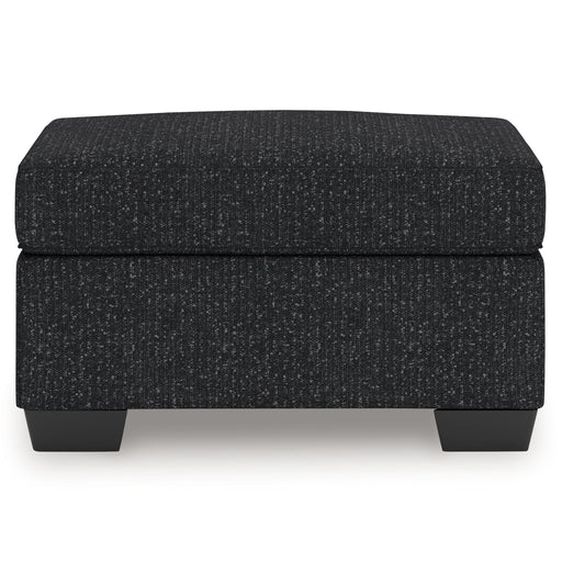 Jasmine Peaks - Ottoman - Coal - R&R Furniture Gallery (Fountain Valley, CA)
