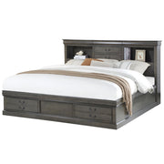 Louis Philippe III - Bed w/Storage - R&R Furniture Gallery (Fountain Valley, CA)