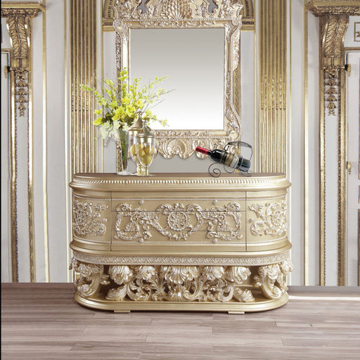 Vatican - Dresser - Champagne Silver - R&R Furniture Gallery (Fountain Valley, CA)