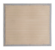 Modern design mirror by Glory Furniture with a sleek, minimalist frame, reflecting a stylish contemporary interior.