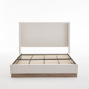 Hosford - Minimalist Upholstered Wingback Bed - R&R Furniture Gallery (Fountain Valley, CA)