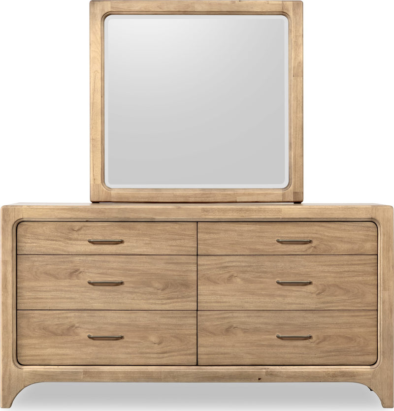 Brentwood Drs Mirror - Brioche