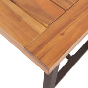 Catriona - 3 Piece Wood Outdoor Dining Set - Teak - R&R Furniture Gallery (Fountain Valley, CA)