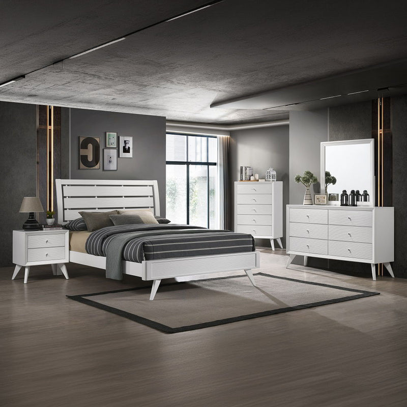 Cerys - Nightstand - White - R&R Furniture Gallery (Fountain Valley, CA)