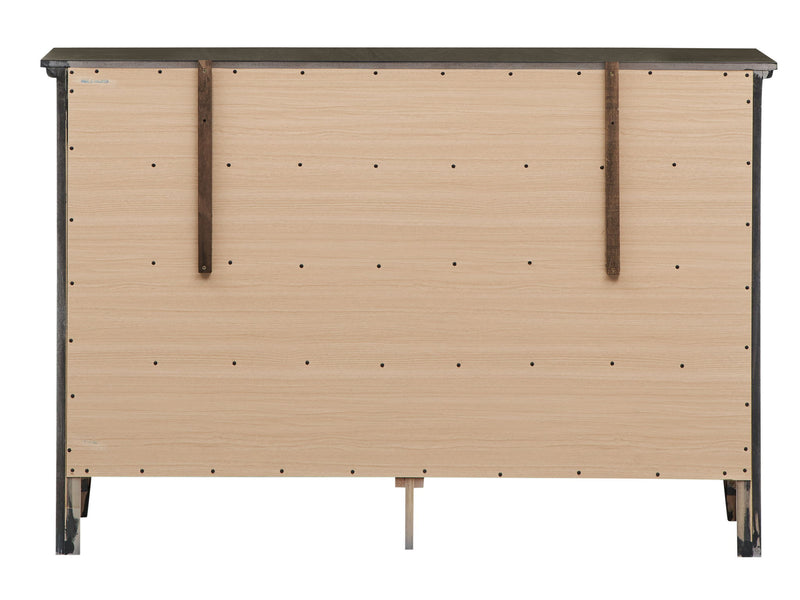Glory Furniture Hammond dresser with elegant casual design, featuring multiple drawers in a modern wood finish.