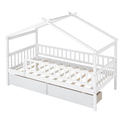 House Bed With 2 Drawers - R&R Furniture Gallery (Fountain Valley, CA)