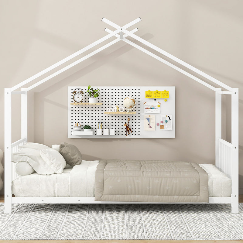 Metal House Platform Bed With Modern Design And Durable Frame - R&R Furniture Gallery (Fountain Valley, CA)