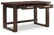 Breckington - Home Office Desk - Dark Brown - R&R Furniture Gallery (Fountain Valley, CA)
