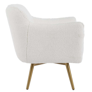 Oasis - White Swivel Chair