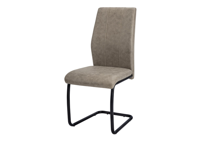 Dining Chair, Side, Upholstered For Dining Room, Contemporary & Modern (Set of 2) - R&R Furniture Gallery (Fountain Valley, CA)