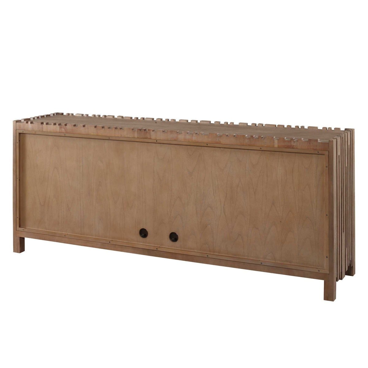 Assemblage - 4 Door Cabinet - Woodtone