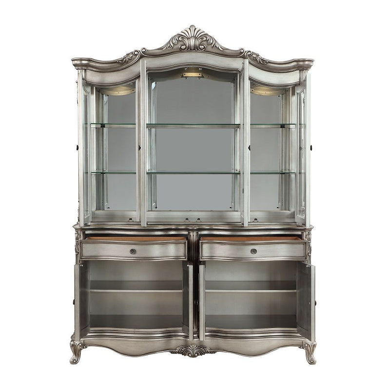 Ariadne - Hutch & Buffet - Antique Platinum - R&R Furniture Gallery (Fountain Valley, CA)