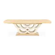 Camellia Field - Rectangular Pedestal Dining Table - R&R Furniture Gallery (Fountain Valley, CA)