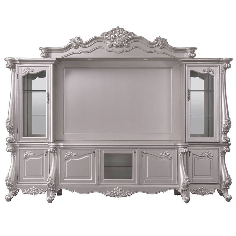 Bently - Entertainment Center - Champagne - R&R Furniture Gallery (Fountain Valley, CA)