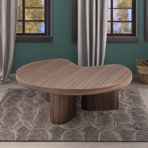 Yoab - Coffee Table - Smoked Oak - R&R Furniture Gallery (Fountain Valley, CA)