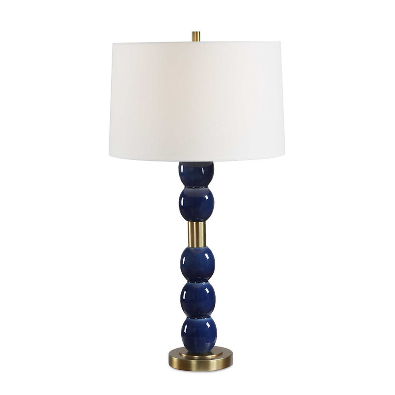 Bellore - Glaze Table Lamp - Blue