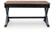 Wildenauer - Home Office Desk - Brown / Black - R&R Furniture Gallery (Fountain Valley, CA)