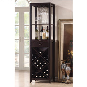 Casey - Wine Cabinet - Wenge - R&R Furniture Gallery (Fountain Valley, CA)