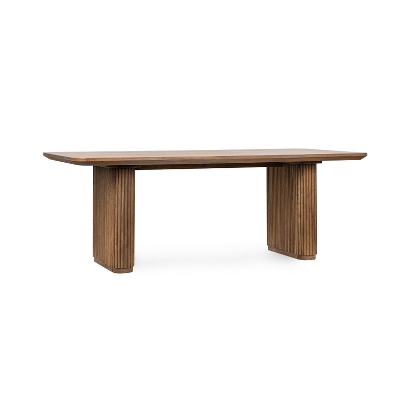 Vander - Oak Wood 84" Dining Table - R&R Furniture Gallery (Fountain Valley, CA)