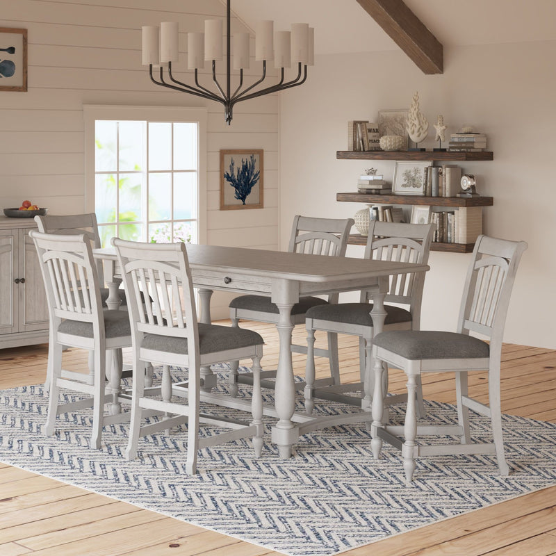 Gathering Height Table - Gray - R&R Furniture Gallery (Fountain Valley, CA)
