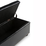 Hamilton - Upholstered Storage Ottoman - R&R Furniture Gallery (Fountain Valley, CA)