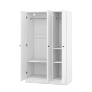 3 Door Shutter Wardrobe With Shelves - R&R Furniture Gallery (Fountain Valley, CA)