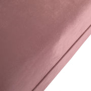 Noble House Miranda Modern Glam 3 Seater Sofa with plush cushions and sleek design, perfect for contemporary living rooms.
