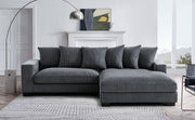 Luxe - Oversized 2 Piece Sectional Couches For Living Room, L Shaped Sofa With Chaise - R&R Furniture Gallery (Fountain Valley, CA)