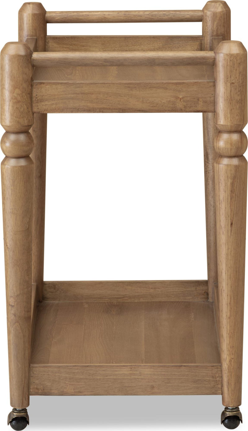 Langley Bar Cart - Cabin Glow
