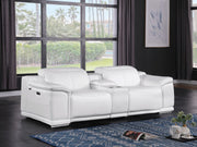 9762 - 3-Piece Modular Power Reclining Console Loveseat With 2 Power Recliners In - R&R Furniture Gallery (Fountain Valley, CA)