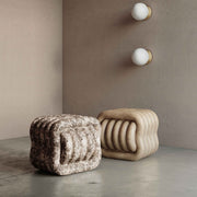 Love Knot - Faux Marble Indoor / Outdoor Accent Stool - R&R Furniture Gallery (Fountain Valley, CA)