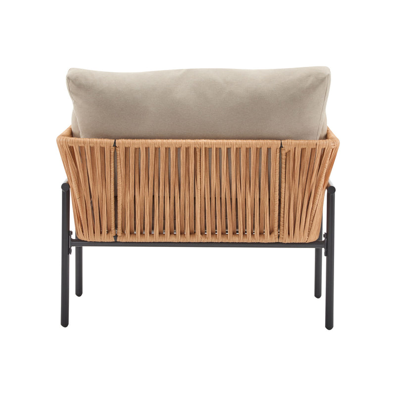 Rope Lounge Chair With Cushions For Modern Spaces - R&R Furniture Gallery (Fountain Valley, CA)