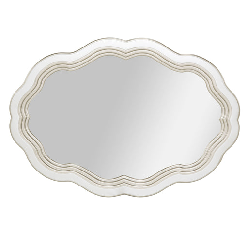 London Place - Wall Mirror - Creamy Pearl - R&R Furniture Gallery (Fountain Valley, CA)