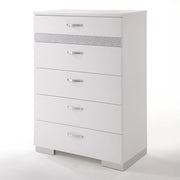 Naima II - Chest - White High Gloss - R&R Furniture Gallery (Fountain Valley, CA)