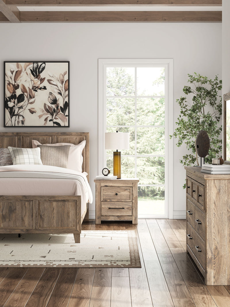 Rusticott - Two Drawer Night Stand - Brown - R&R Furniture Gallery (Fountain Valley, CA)