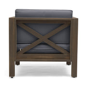 Brava - Mid - Century Modern Club Chair With Water Resistant Cushions - R&R Furniture Gallery (Fountain Valley, CA)