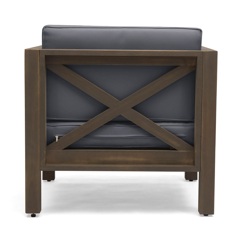 Brava - Mid - Century Modern Club Chair With Water Resistant Cushions - R&R Furniture Gallery (Fountain Valley, CA)