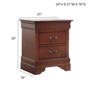 Traditional Style Bedroom Accent Nightstand - R&R Furniture Gallery (Fountain Valley, CA)