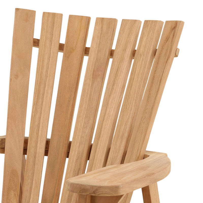 Nikolas - Outdoor Lounge Chair - Natural