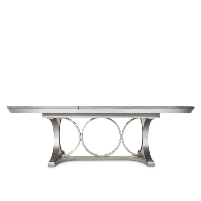 Eclipse - Oval Dining Table - Moonlight Gray - R&R Furniture Gallery (Fountain Valley, CA)