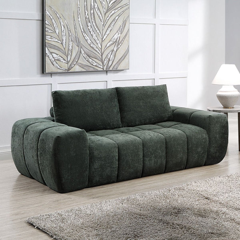 Medwin - Sofa - Green - R&R Furniture Gallery (Fountain Valley, CA)