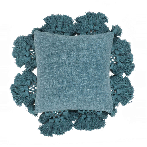 Stone Washed - Pillow Cover - Blue - R&R Furniture Gallery (Fountain Valley, CA)