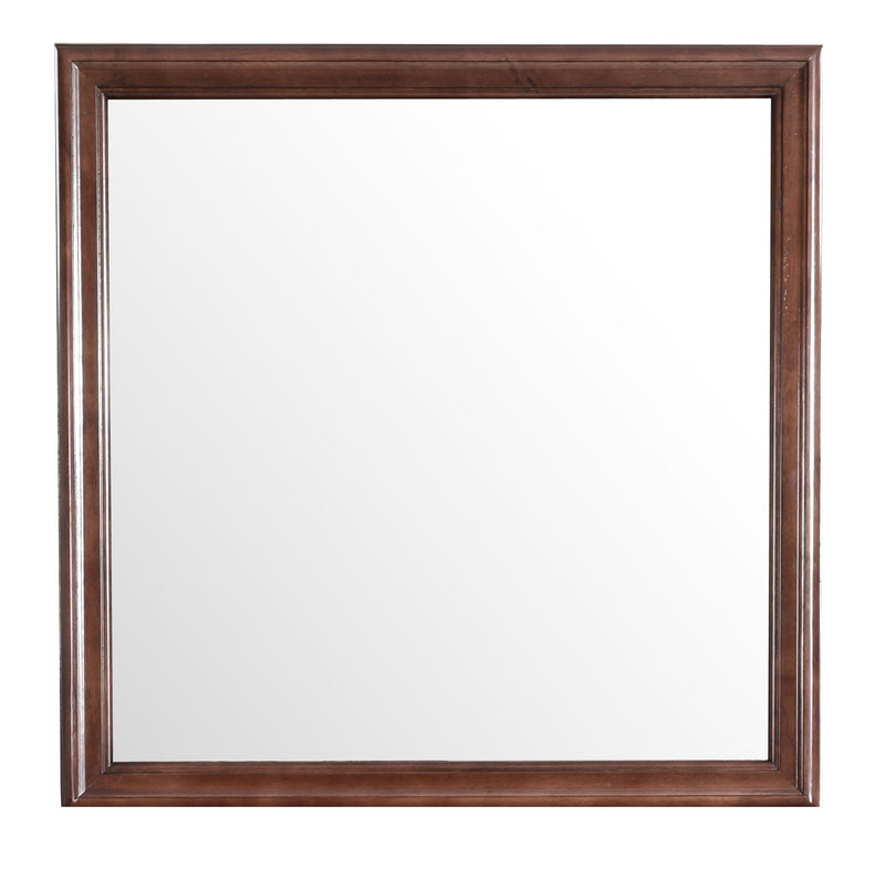 Elegant traditional wall mirror from Glory Furniture with a classic frame, suitable for any room decor.
