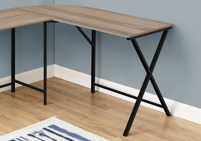 Computer Desk, Home Office, Corner, L Shape, Laptop, Contemporary / Modern - R&R Furniture Gallery (Fountain Valley, CA)